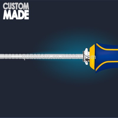 2015 PVC handle customized CR-V material screwdriver