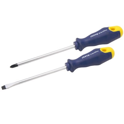 Cr-V Steel TPR and ABS Plastic Handle Screwdrivers